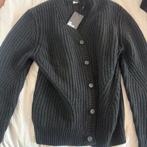 BRAND NEW Kooples Men's Black Cardigan